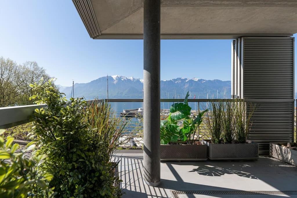 Lakeside-Apartment-1 Grand Appartement Familial Avec Terrasses Et Vue Panoramique Вьове Екстериор снимка