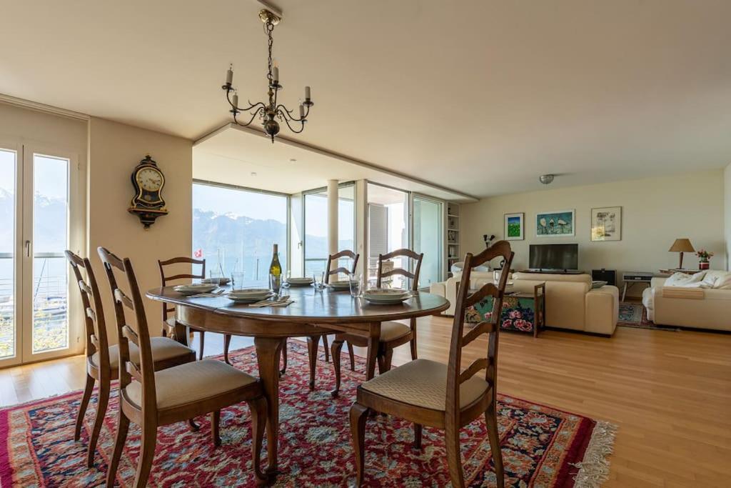 Lakeside-Apartment-1 Grand Appartement Familial Avec Terrasses Et Vue Panoramique Вьове Екстериор снимка