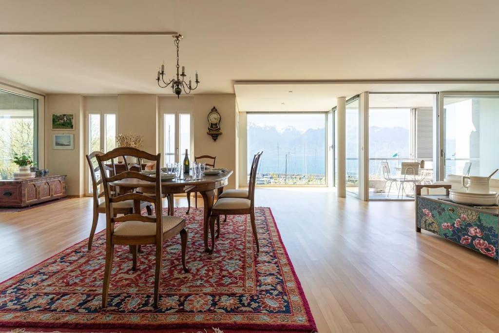Lakeside-Apartment-1 Grand Appartement Familial Avec Terrasses Et Vue Panoramique Вьове Екстериор снимка