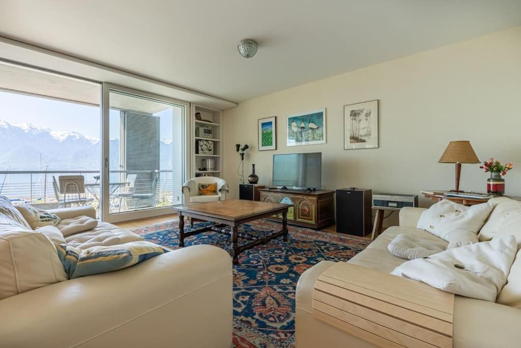 Lakeside-Apartment-1 Grand Appartement Familial Avec Terrasses Et Vue Panoramique Вьове Екстериор снимка